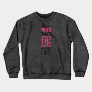 Parenting Humor: Parenting: When 'Don't forget' is the soundtrack of your life. Crewneck Sweatshirt